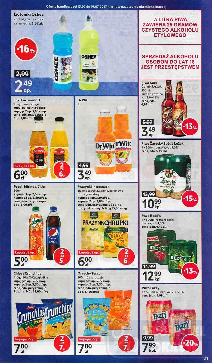 Gazetka promocyjna Tesco do 19/07/2017 str.21