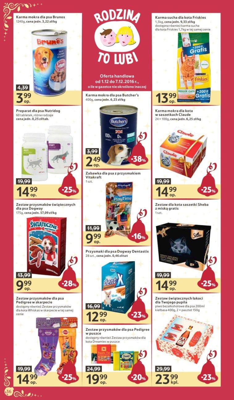 Gazetka promocyjna Tesco do 07/12/2016 str.36