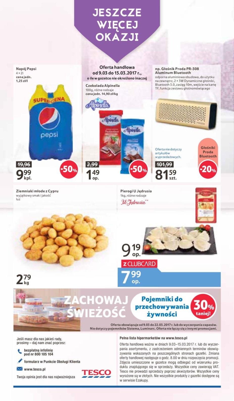 Gazetka promocyjna Tesco do 15/03/2017 str.32