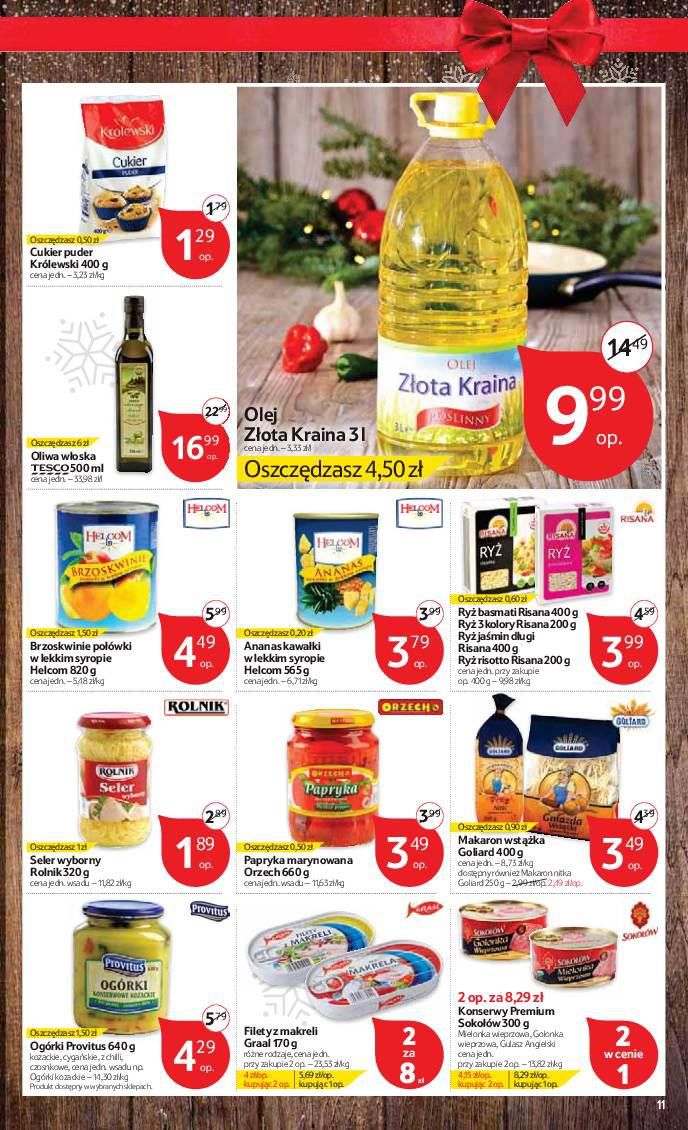 Gazetka promocyjna Tesco do 09/12/2015 str.11