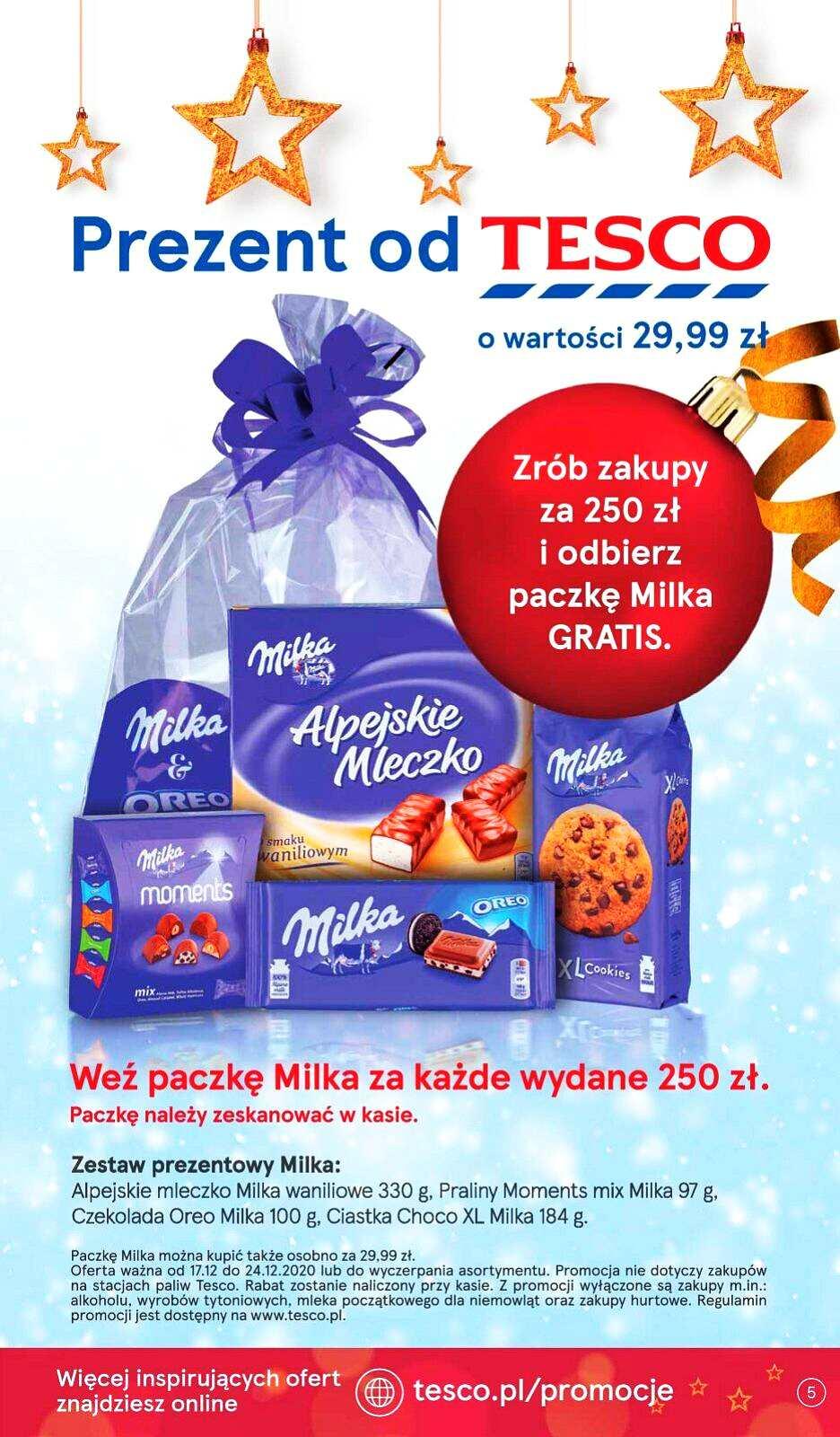 Gazetka promocyjna Tesco do 24/12/2020 str.5