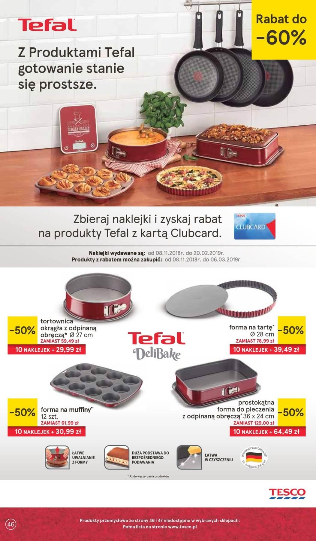 Gazetka promocyjna Tesco do 21/11/2018 str.46