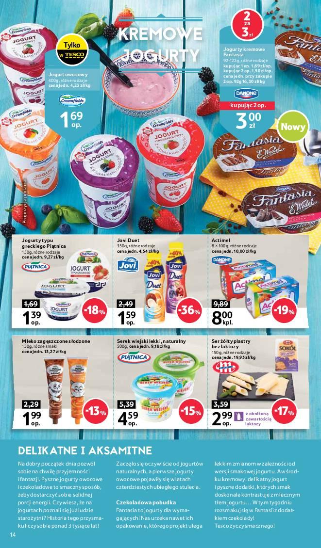 Gazetka promocyjna Tesco do 07/06/2017 str.14