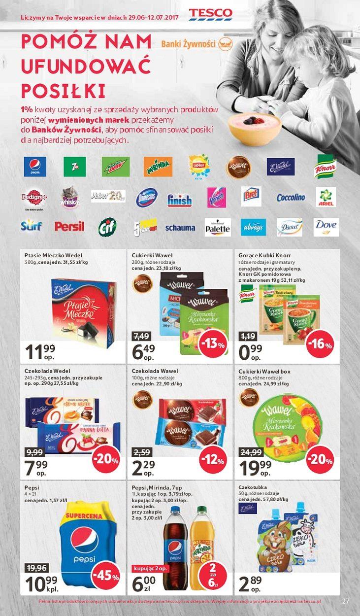 Gazetka promocyjna Tesco do 12/07/2017 str.27