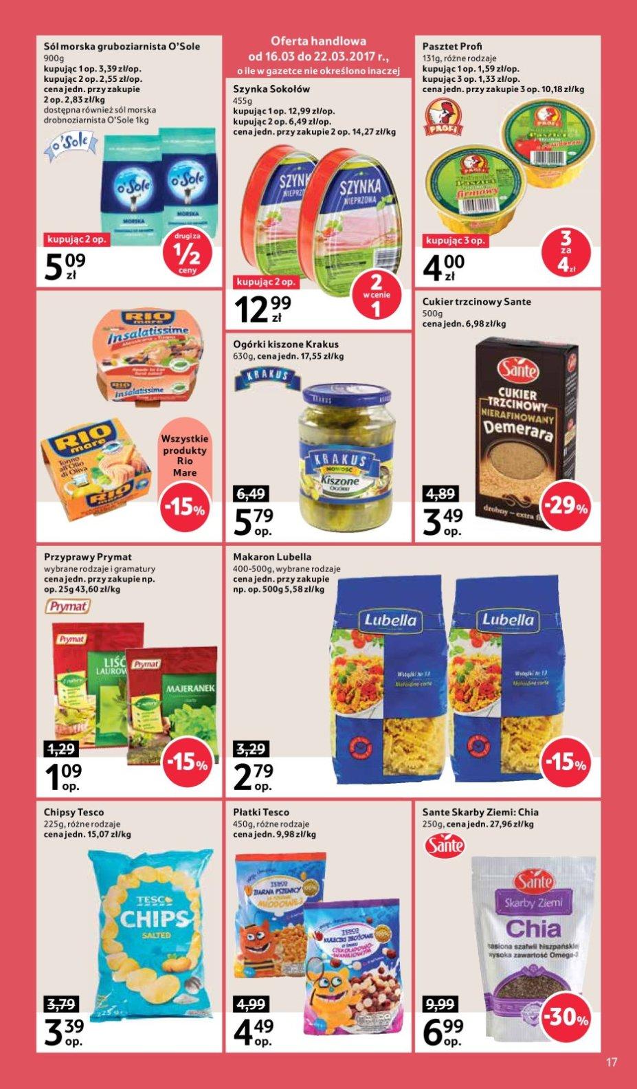 Gazetka promocyjna Tesco do 22/03/2017 str.17