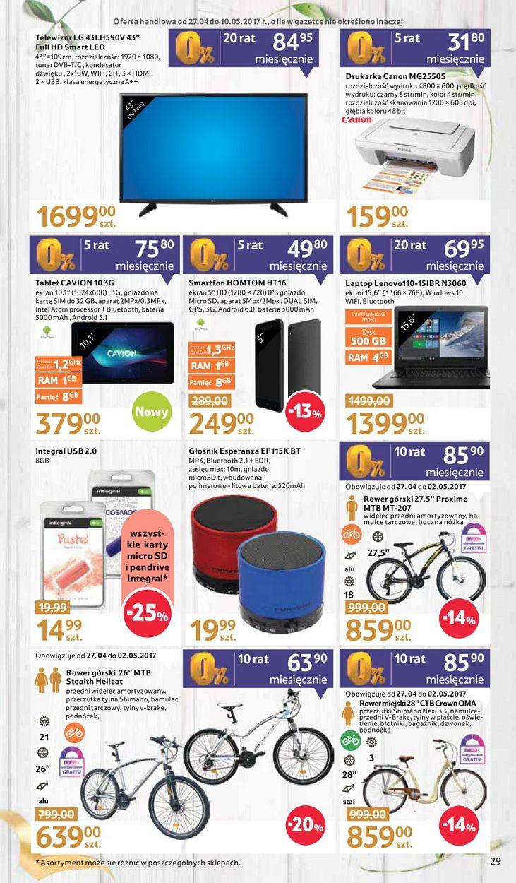 Gazetka promocyjna Tesco do 03/05/2017 str.29