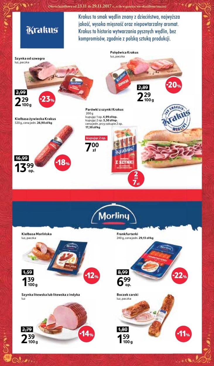 Gazetka promocyjna Tesco do 29/11/2017 str.18