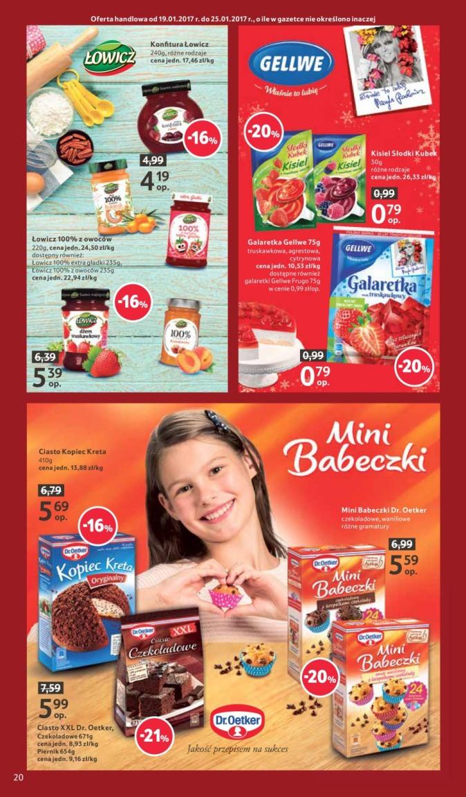 Gazetka promocyjna Tesco do 25/01/2017 str.20