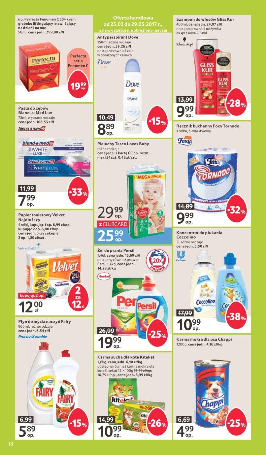 Gazetka promocyjna Tesco do 29/03/2017 str.18