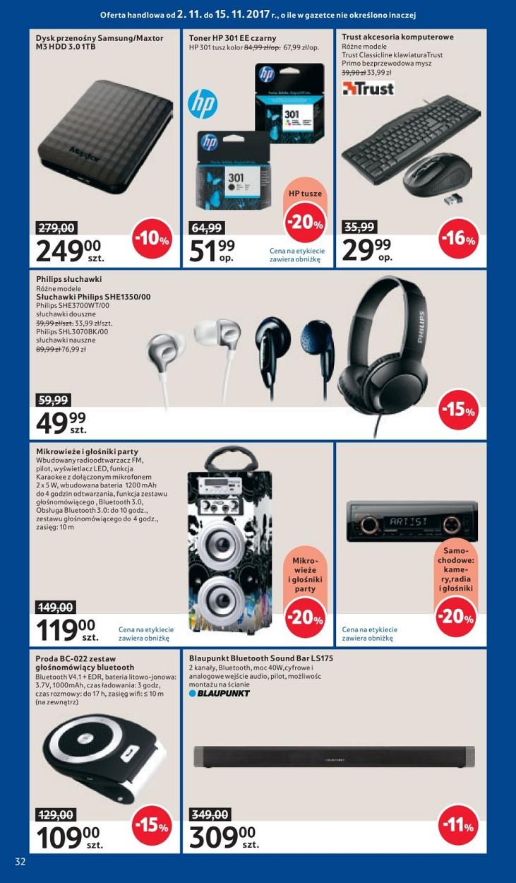 Gazetka promocyjna Tesco do 08/11/2017 str.32