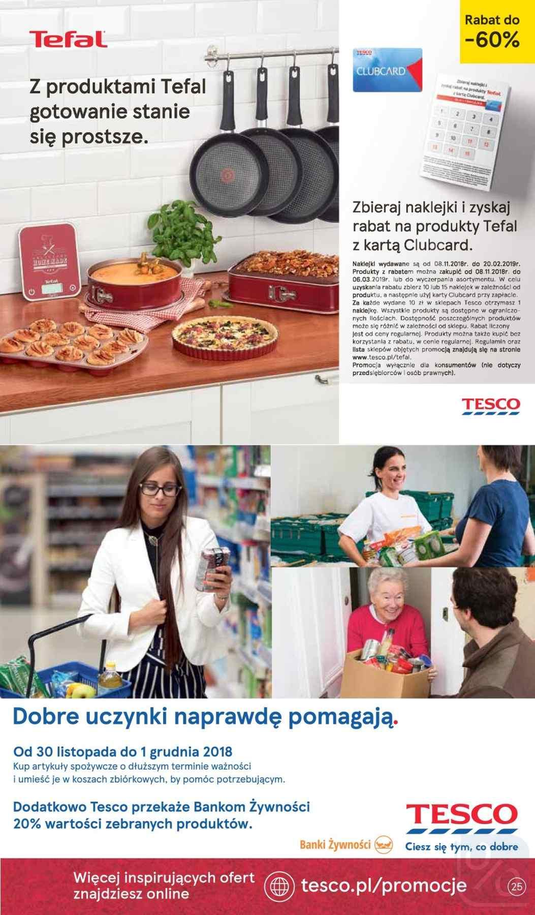 Gazetka promocyjna Tesco do 28/11/2018 str.25