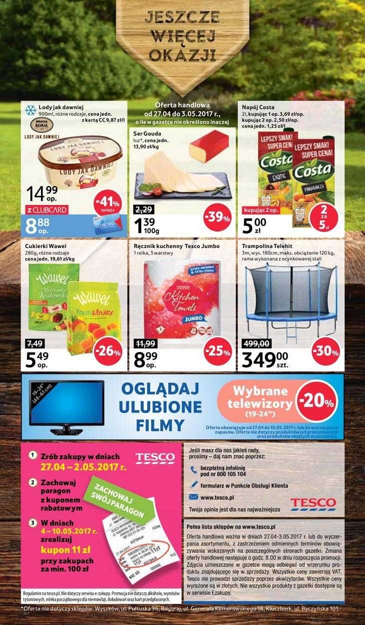 Gazetka promocyjna Tesco do 03/05/2017 str.28