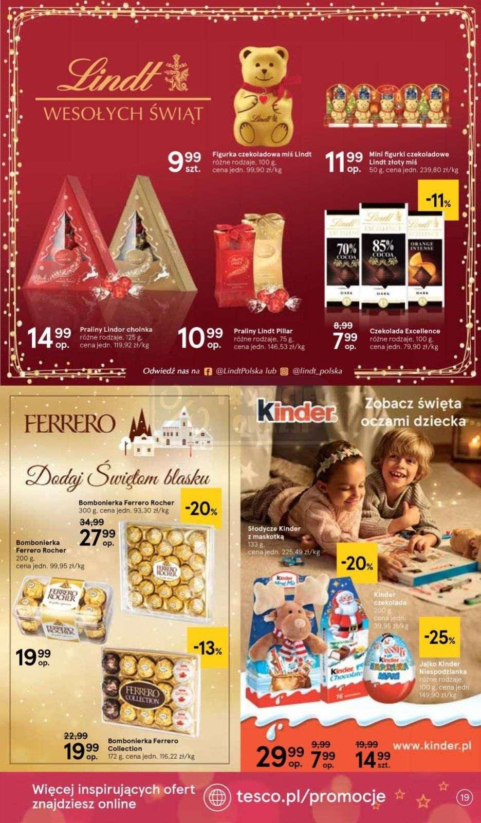 Gazetka promocyjna Tesco do 24/12/2019 str.19