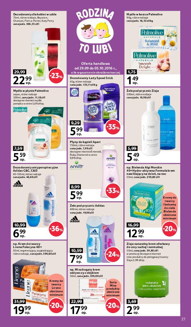 Gazetka promocyjna Tesco do 05/10/2016 str.27