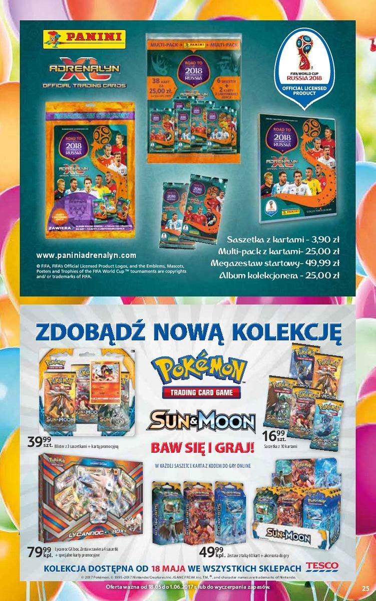 Gazetka promocyjna Tesco do 01/06/2017 str.25