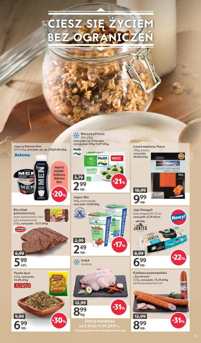 Gazetka promocyjna Tesco do 11/01/2017 str.9