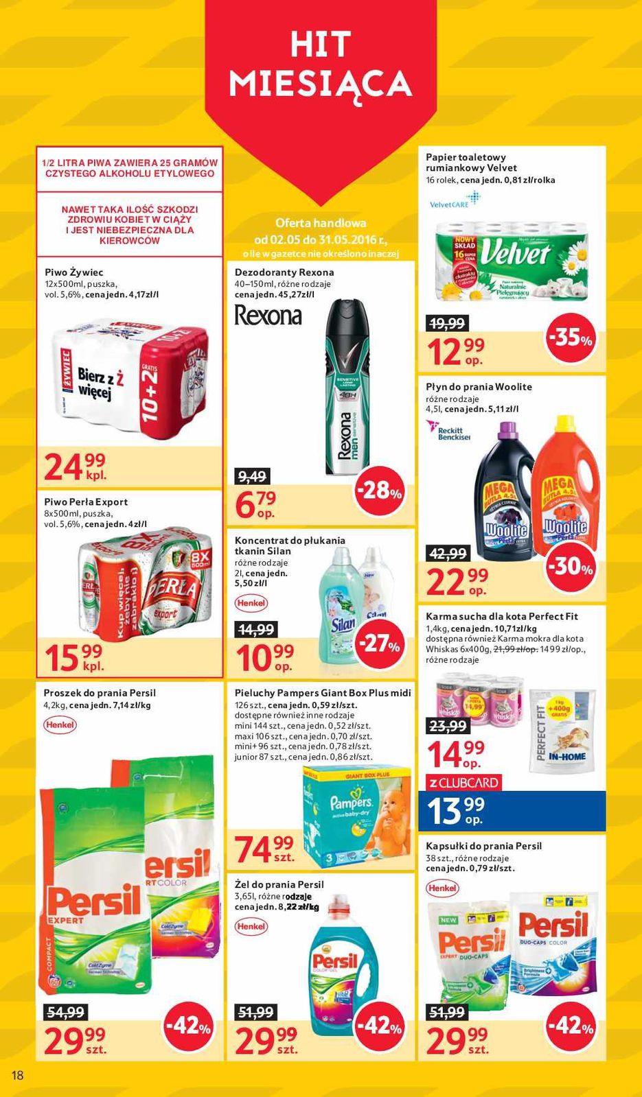 Gazetka promocyjna Tesco do 11/05/2016 str.18