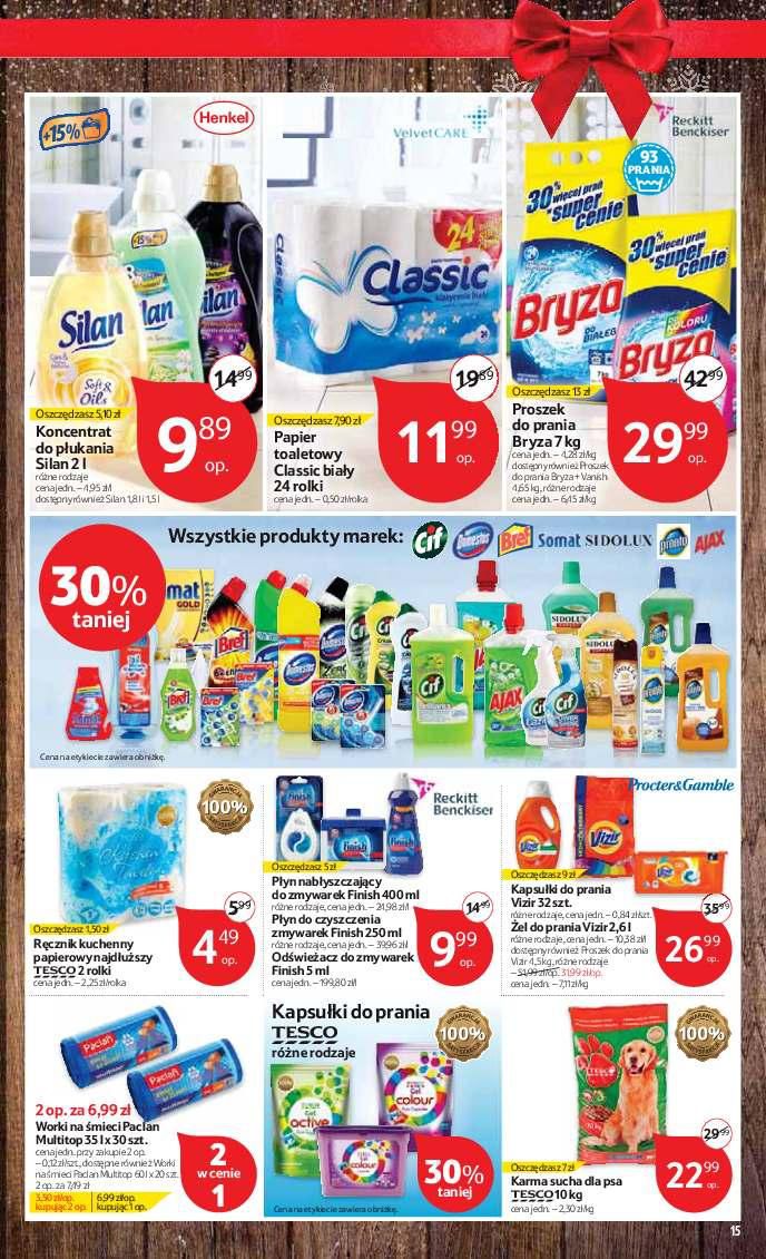 Gazetka promocyjna Tesco do 16/12/2015 str.15