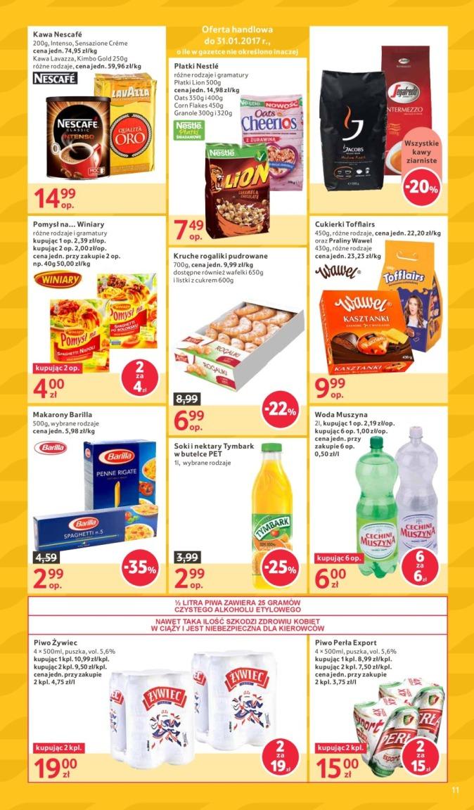 Gazetka promocyjna Tesco do 11/01/2017 str.11