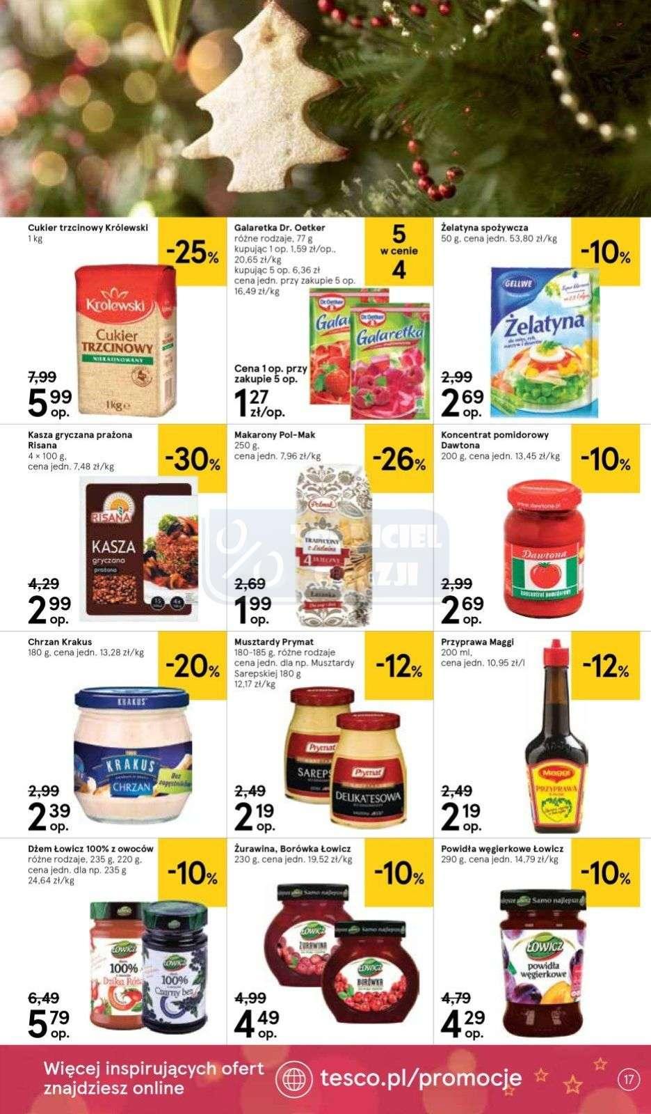 Gazetka promocyjna Tesco do 24/12/2019 str.17