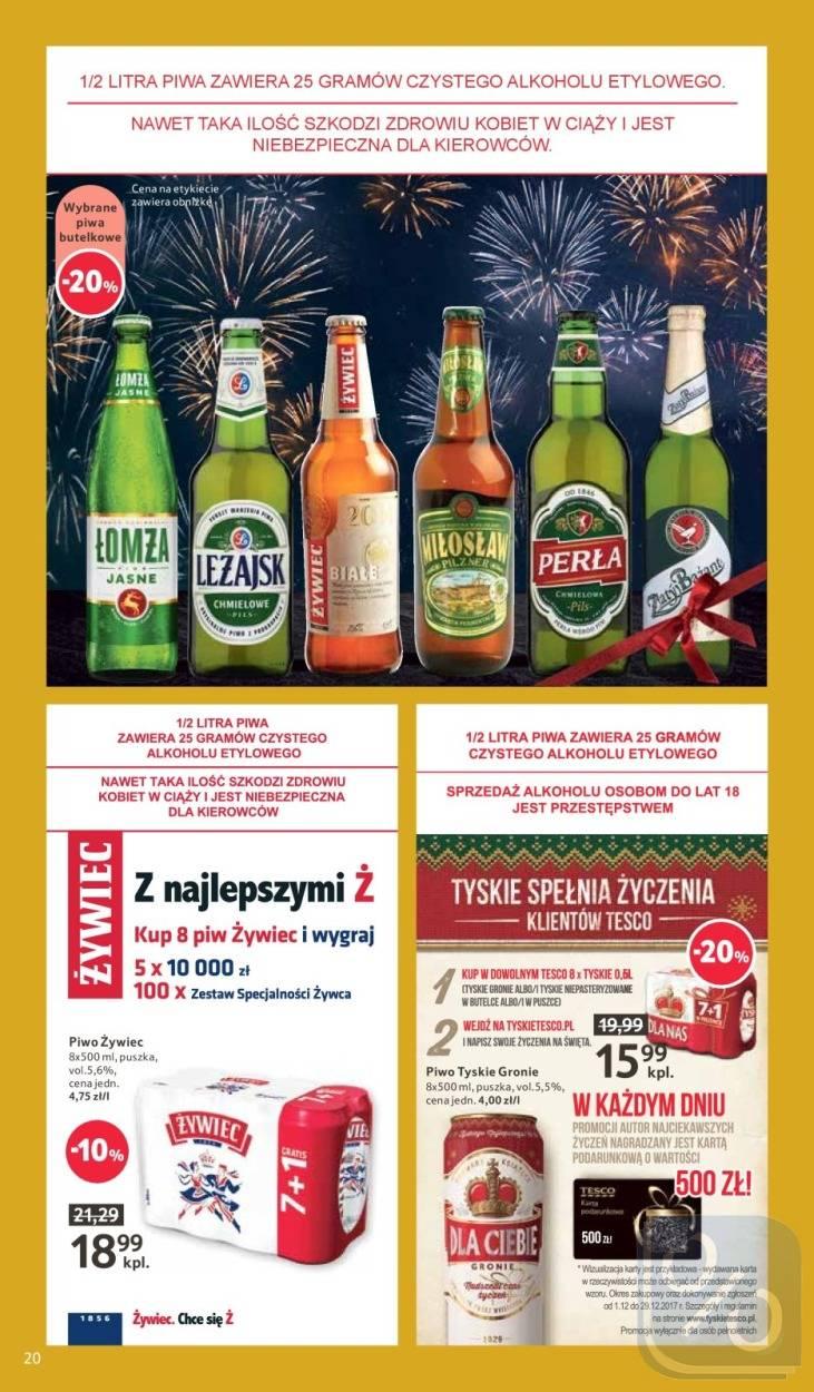 Gazetka promocyjna Tesco do 31/12/2017 str.20