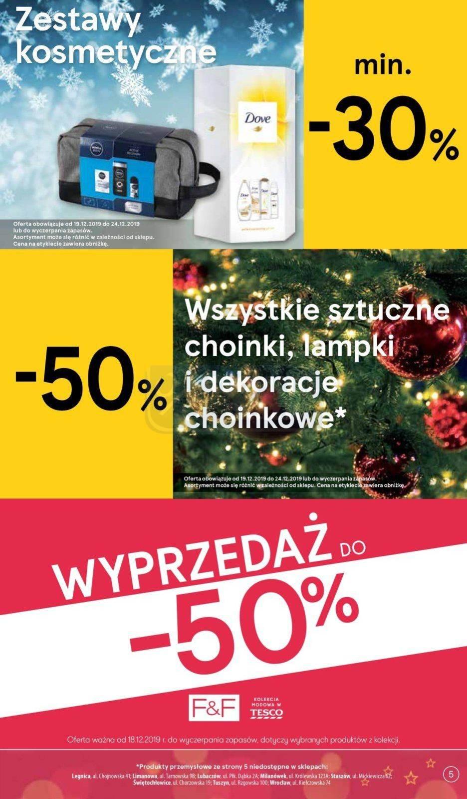 Gazetka promocyjna Tesco do 24/12/2019 str.5