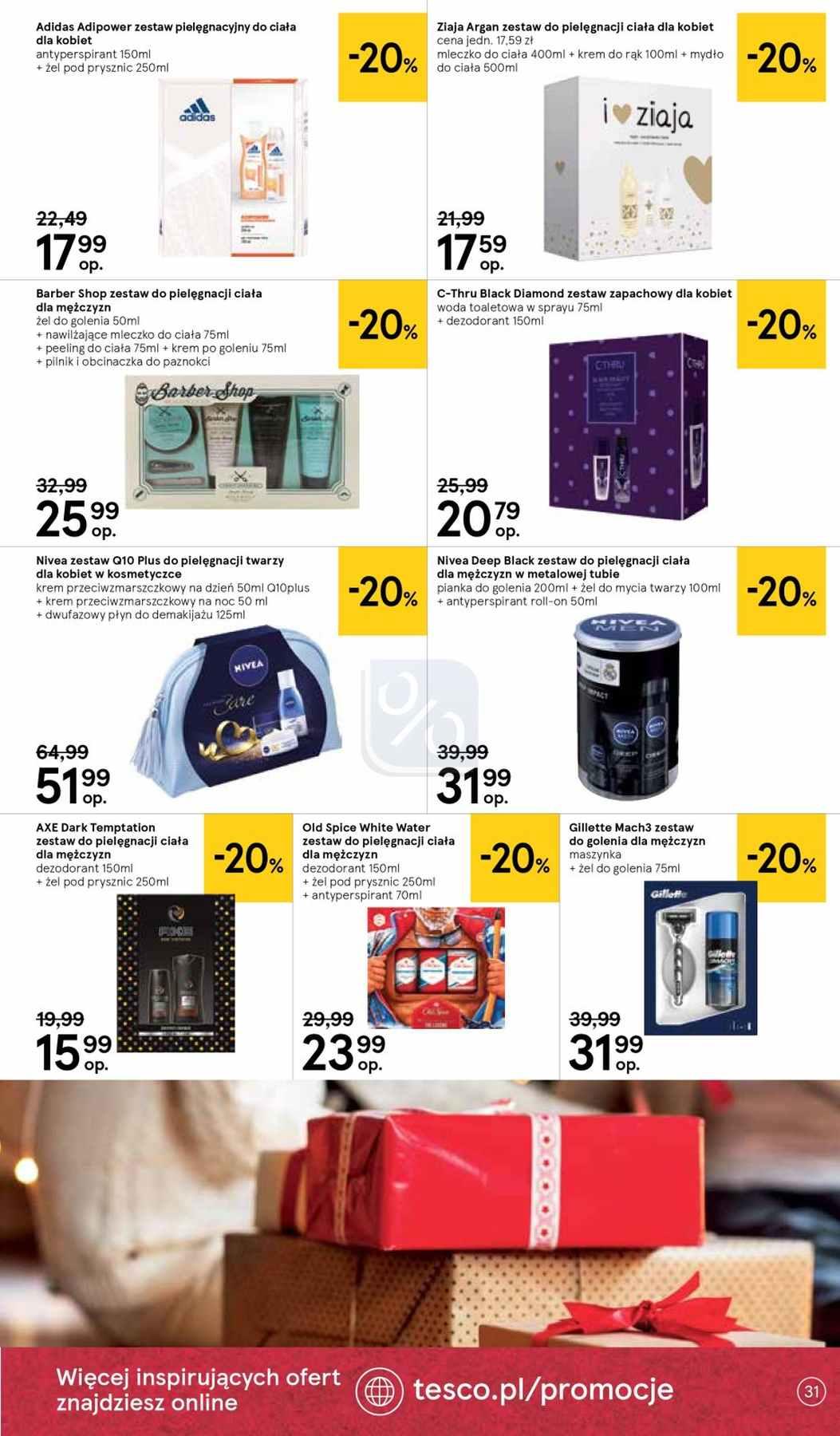 Gazetka promocyjna Tesco do 05/12/2018 str.31