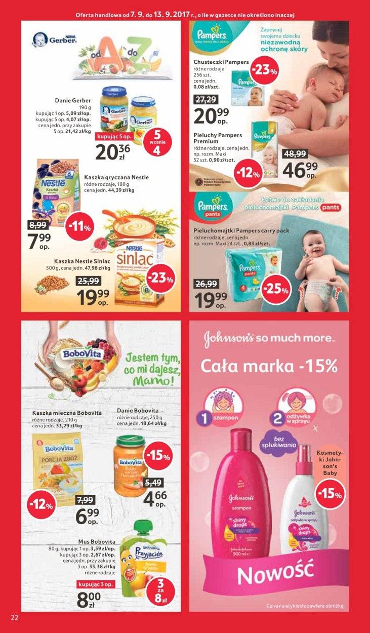 Gazetka promocyjna Tesco do 13/09/2017 str.22