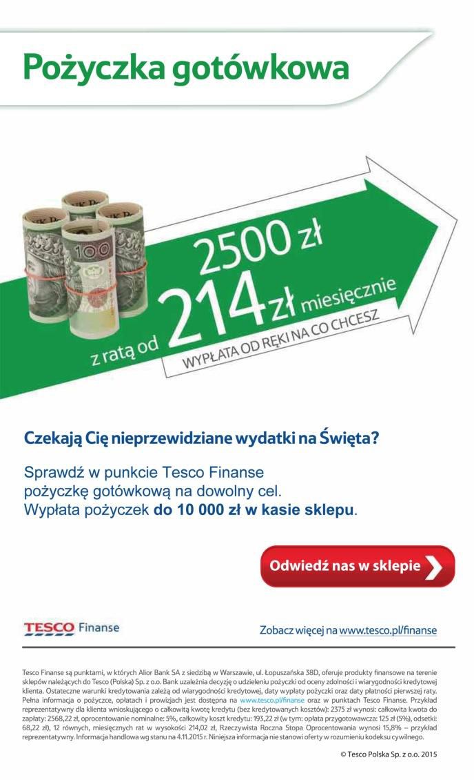 Gazetka promocyjna Tesco do 24/12/2015 str.43