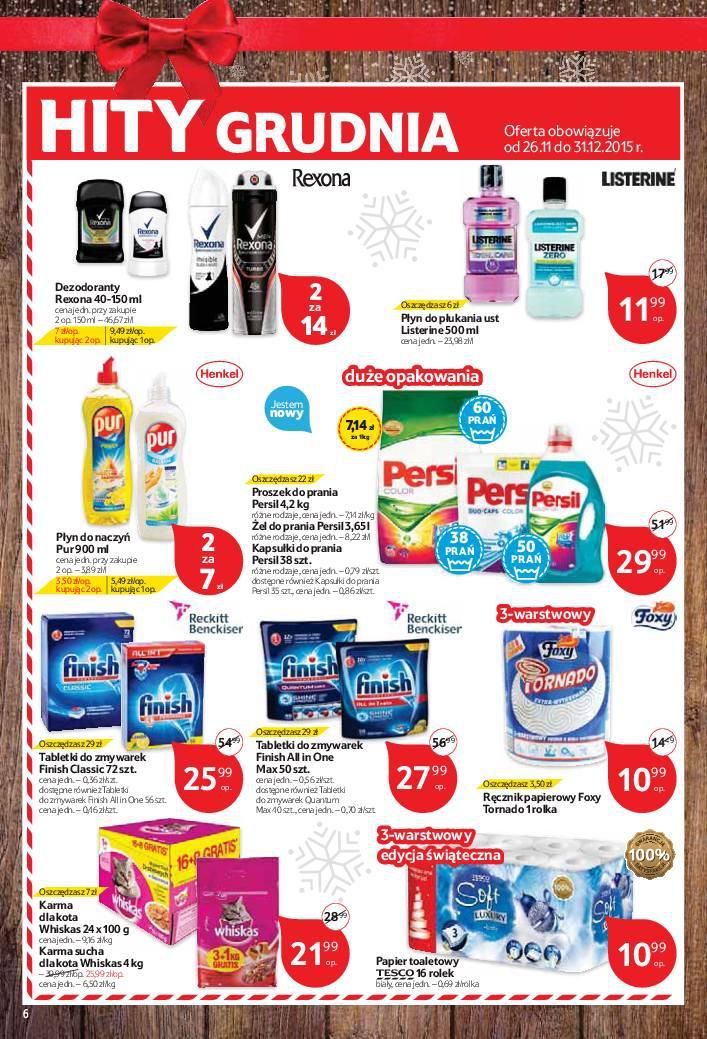 Gazetka promocyjna Tesco do 02/12/2015 str.6