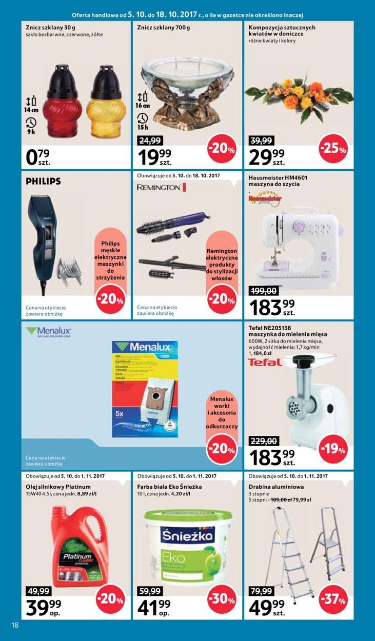 Gazetka promocyjna Tesco do 11/10/2017 str.18