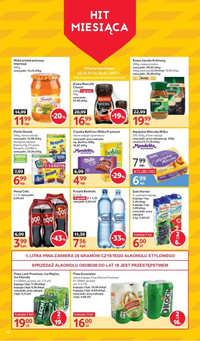 Gazetka promocyjna Tesco do 01/02/2017 str.10