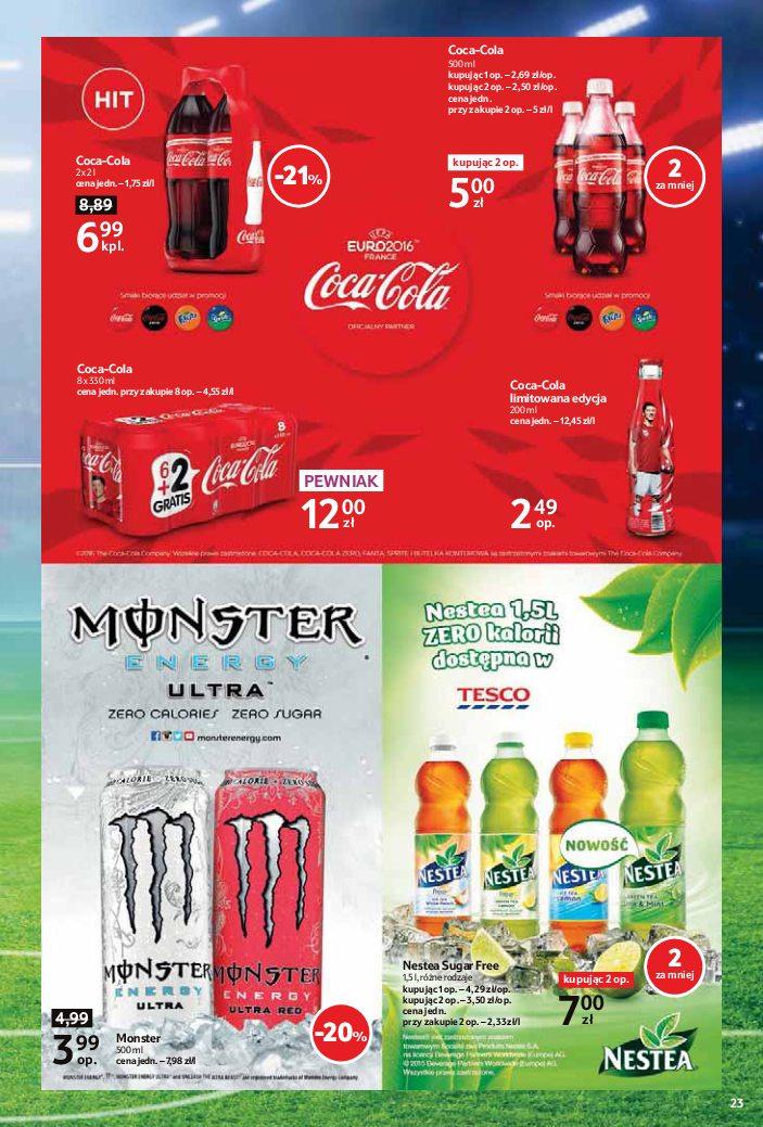 Gazetka promocyjna Tesco do 15/06/2016 str.23