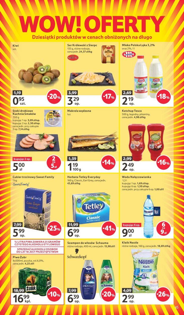 Gazetka promocyjna Tesco do 15/11/2017 str.45