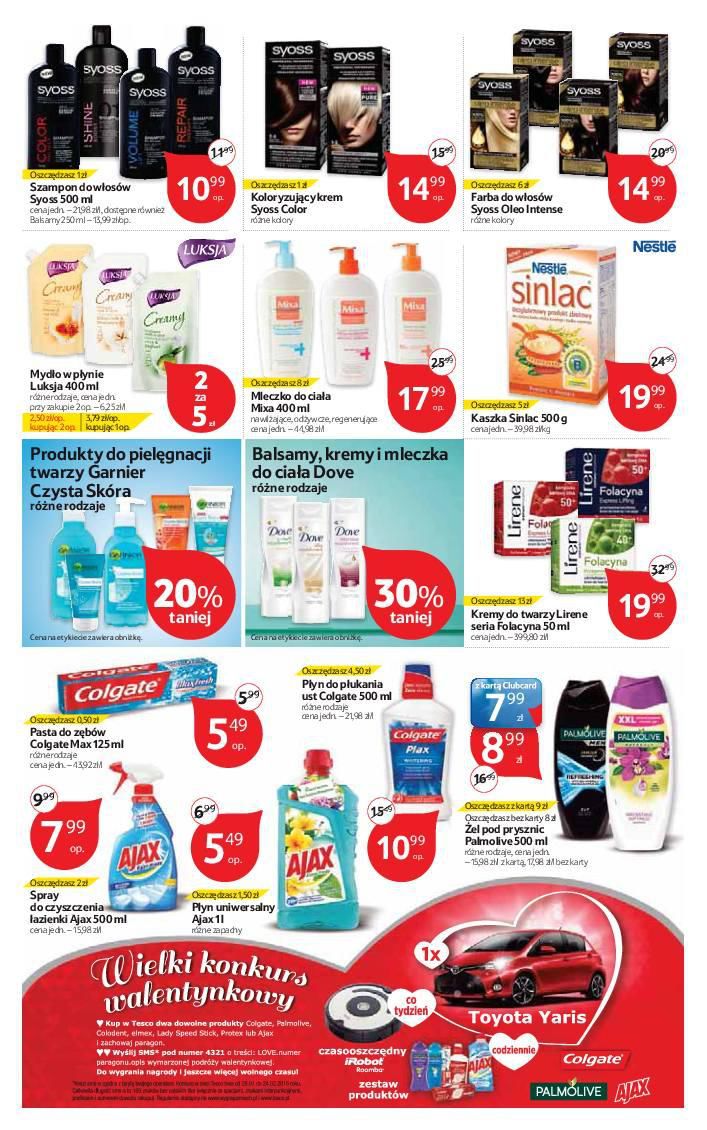 Gazetka promocyjna Tesco do 03/02/2016 str.14