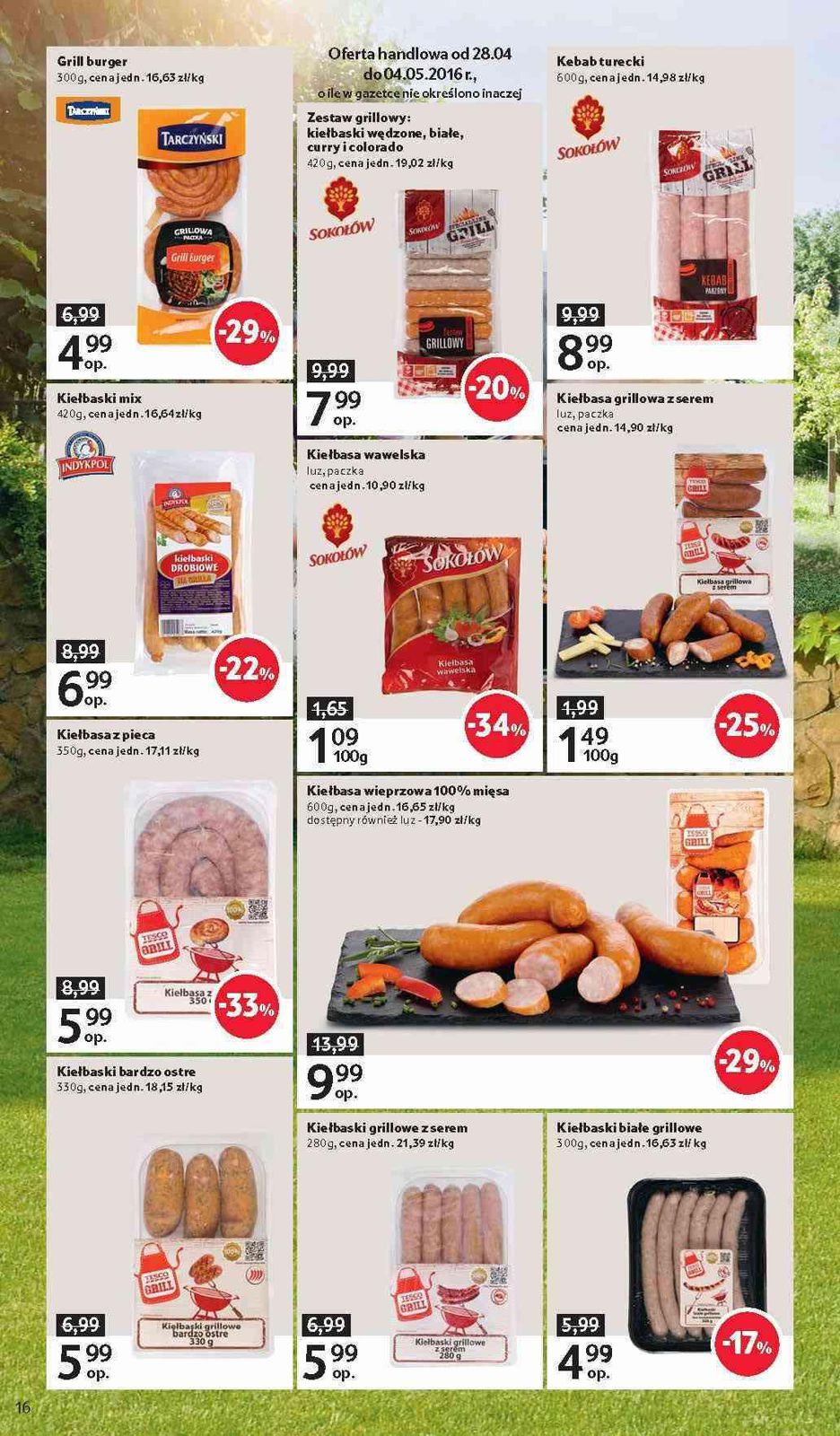 Gazetka promocyjna Tesco do 04/05/2016 str.16