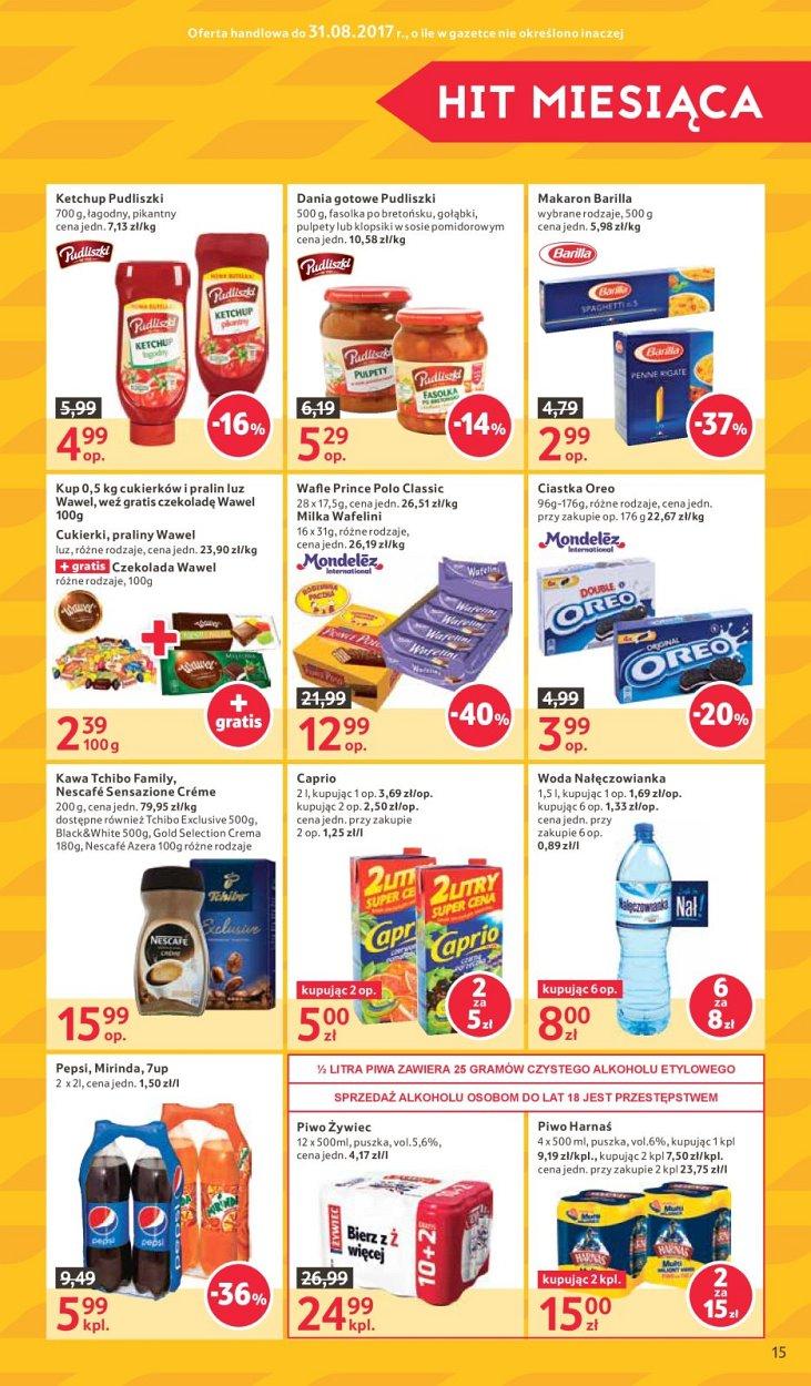 Gazetka promocyjna Tesco do 23/08/2017 str.15