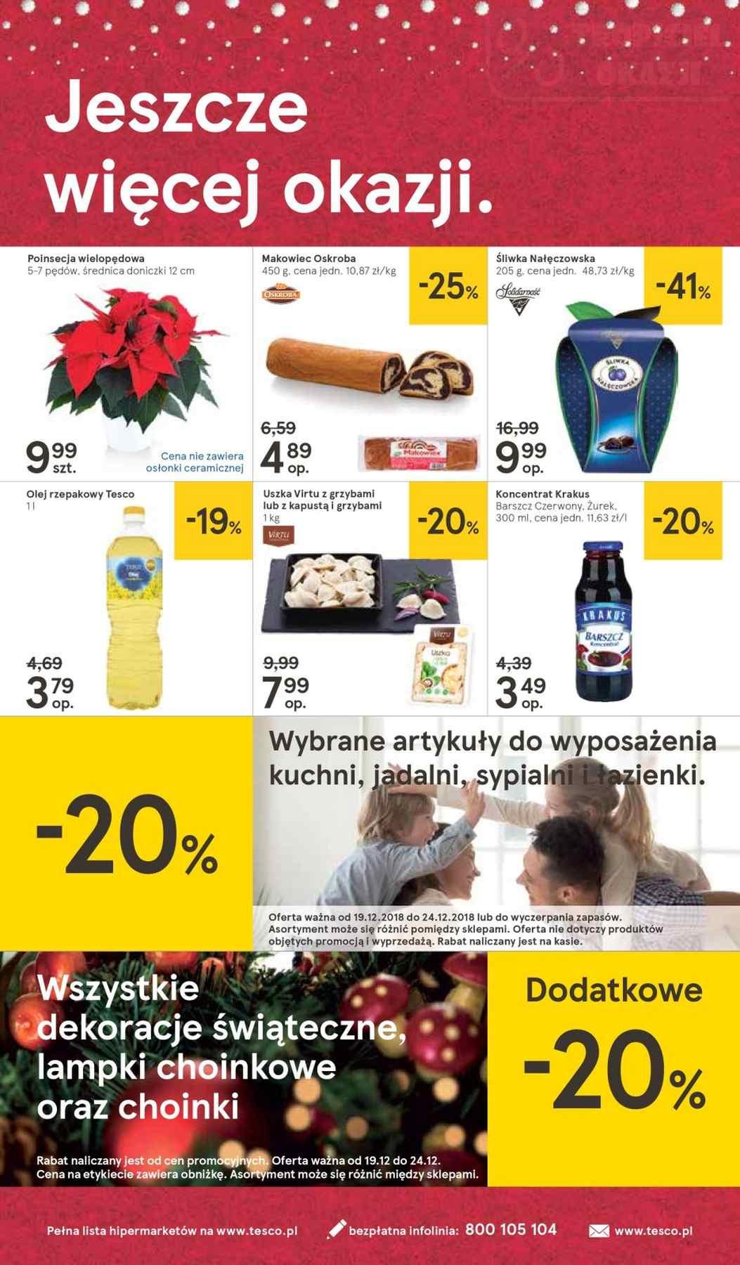 Gazetka promocyjna Tesco do 24/12/2018 str.32