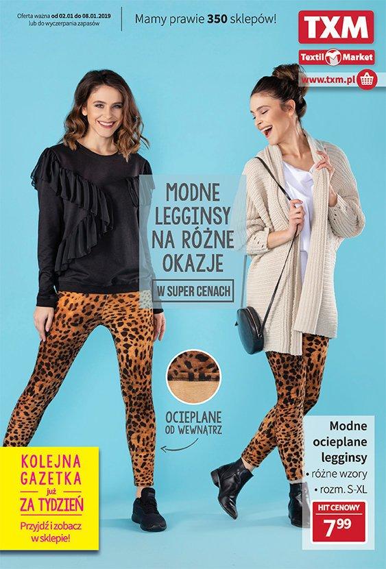 Gazetka promocyjna Textil Market do 08/01/2019 str.1