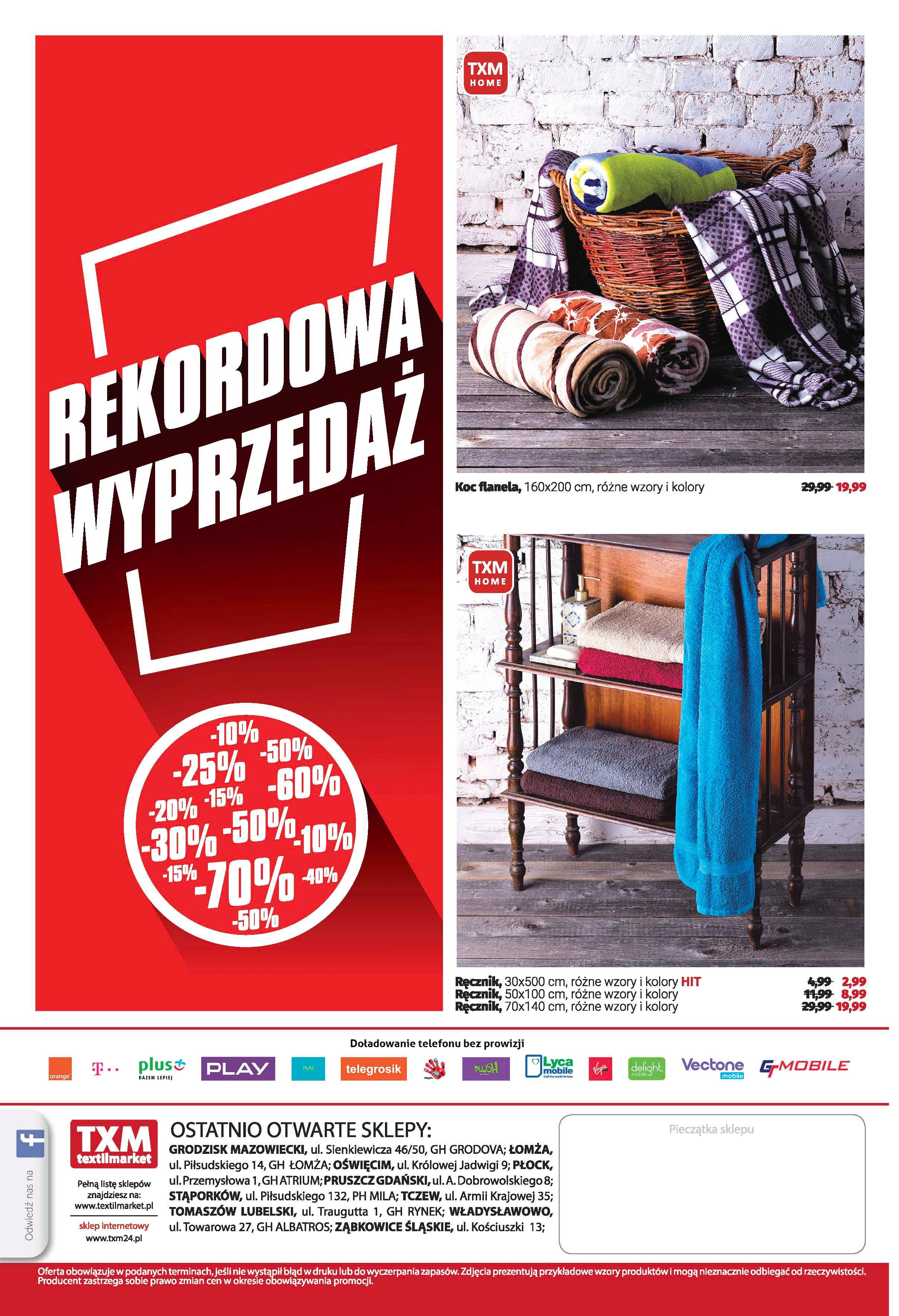 Gazetka promocyjna Textil Market do 10/01/2017 str.3