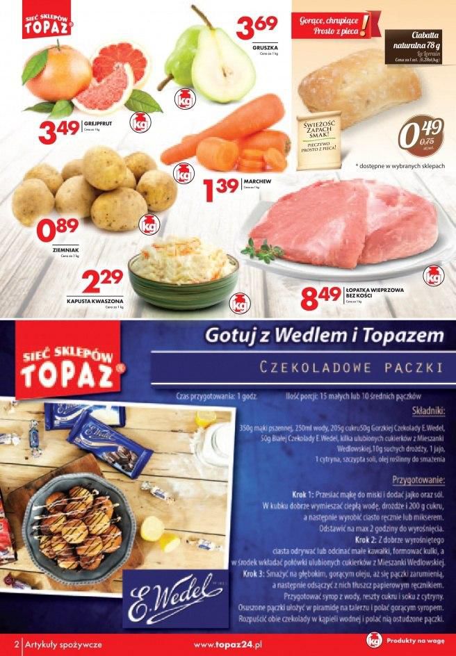Gazetka promocyjna Topaz do 16/03/2016 str.1