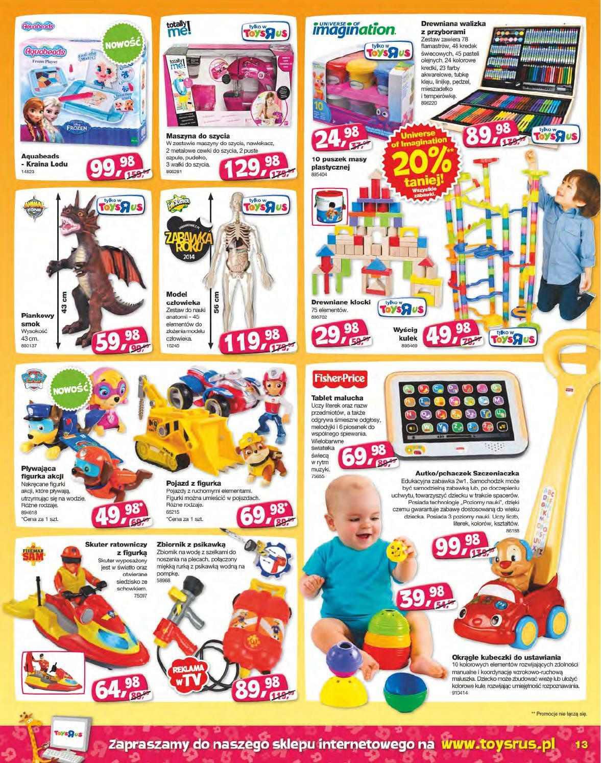 Gazetka promocyjna TOYSRUS do 27/04/2016 str.13