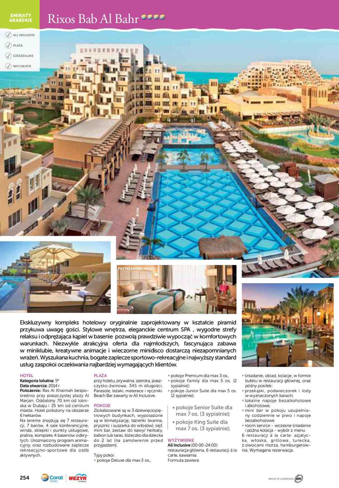 Gazetka promocyjna Wezyr Holidays do 31/10/2016 str.256