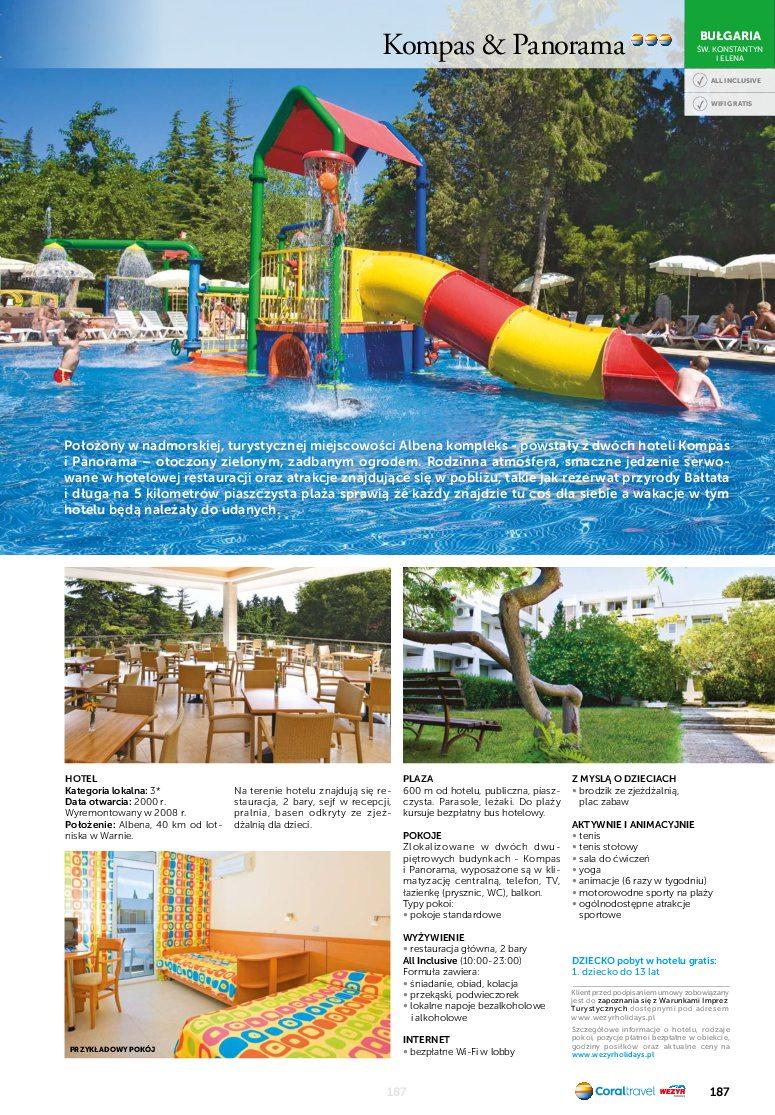 Gazetka promocyjna Wezyr Holidays do 01/11/2017 str.189
