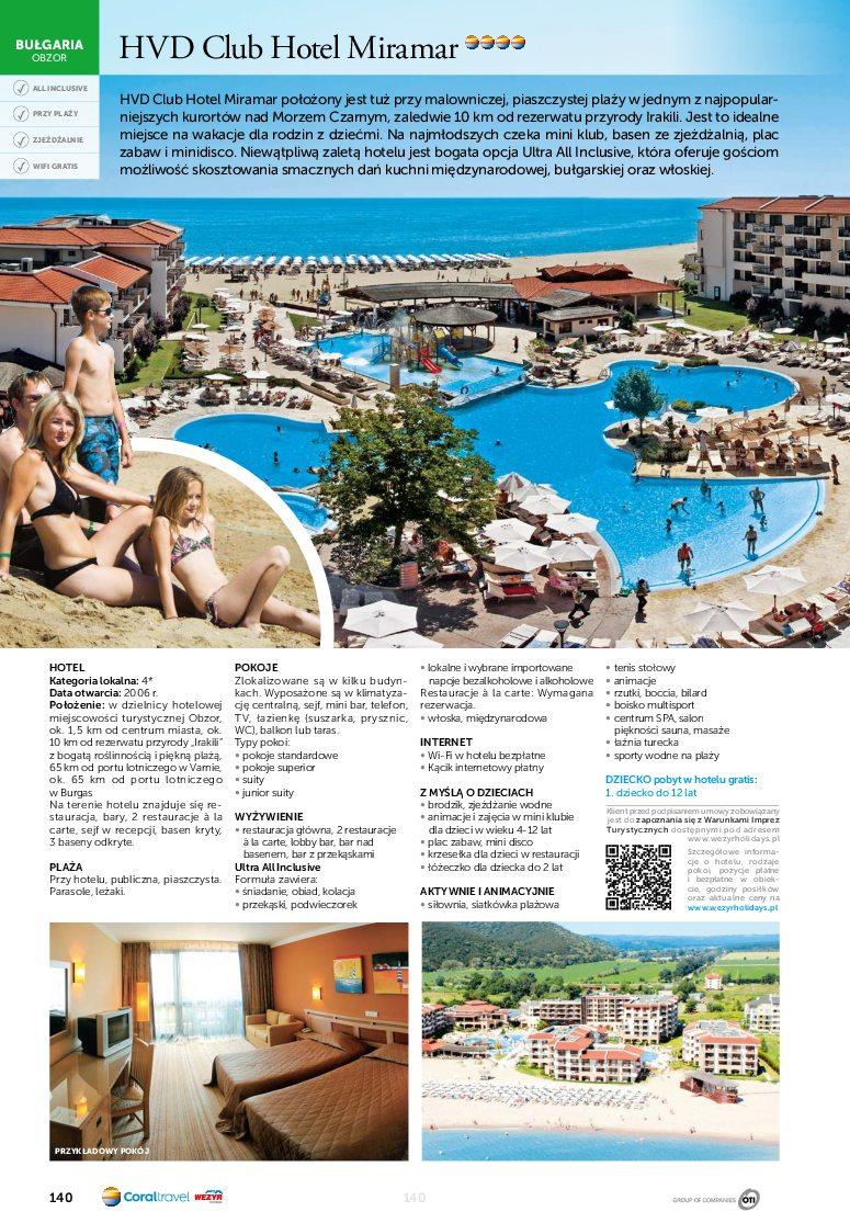 Gazetka promocyjna Wezyr Holidays do 01/11/2017 str.142