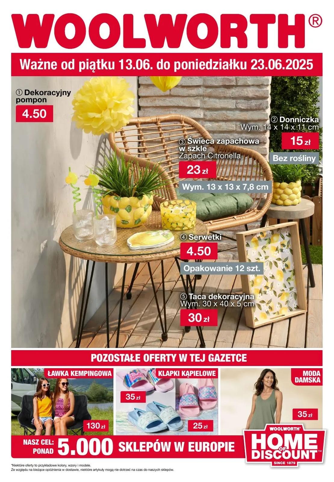 Gazetka promocyjna WOOLWORTH do 23/06/2025 str.1