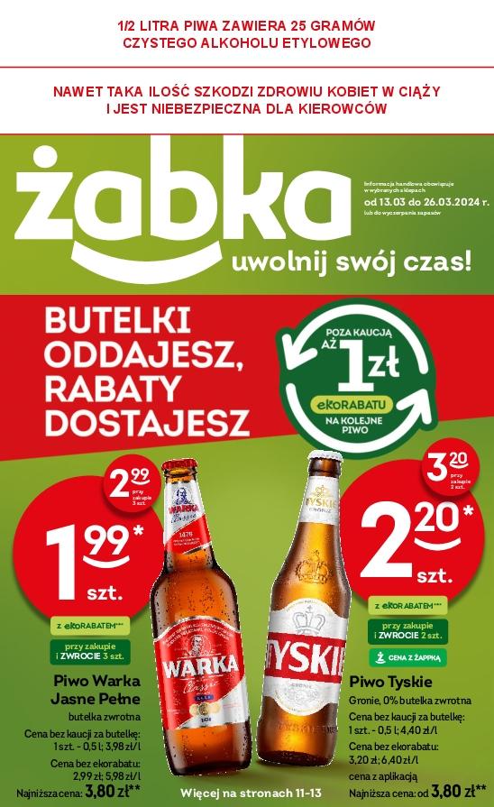 Gazetka promocyjna Żabka do 26/03/2024 str.1