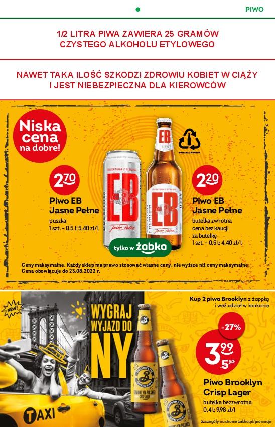 Gazetka promocyjna Żabka do 16/08/2022 str.23