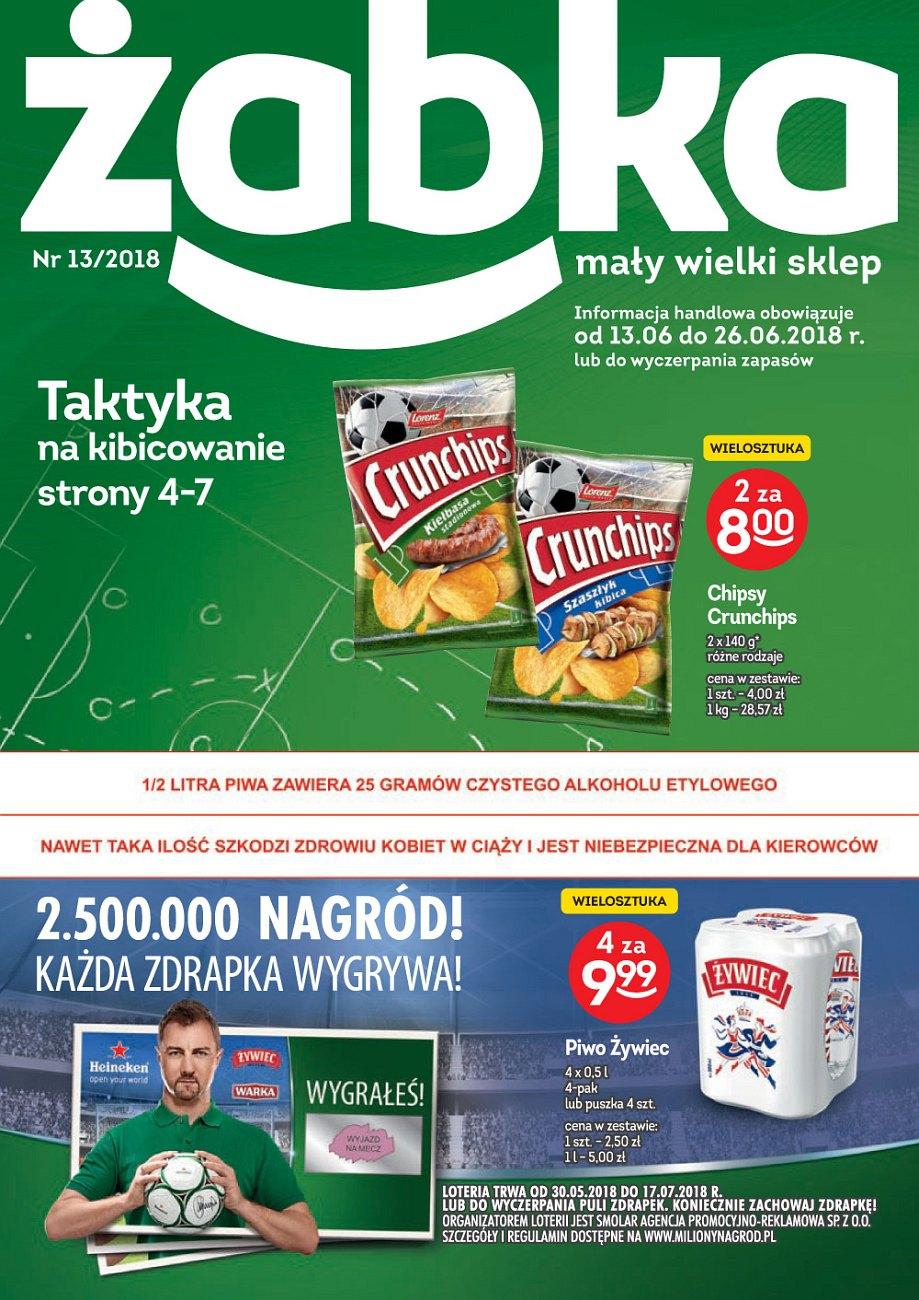 Gazetka promocyjna Żabka do 26/06/2018 str.1