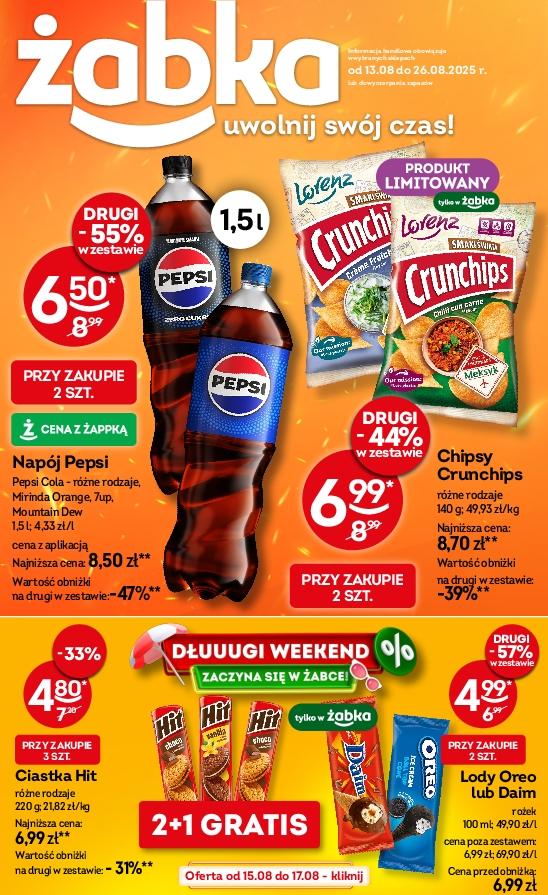 Gazetka promocyjna Żabka do 26/08/2025 str.1